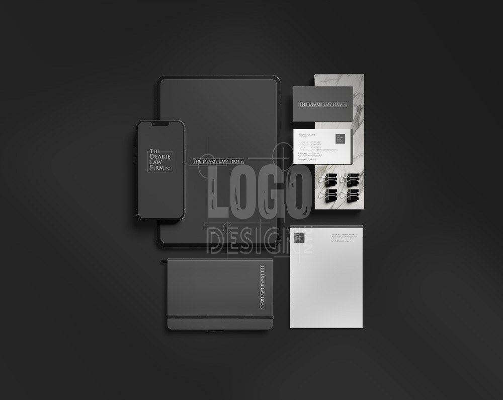 nyc lawfirm branding material